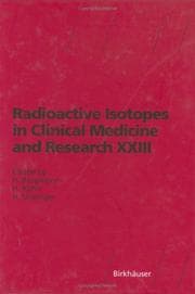 Tapa de Radioactive Isotopes in Clinical Medicine and Research