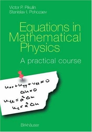Tapa de Equations in Mathematical Physics