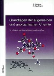 Tapa de Grundlagen der allgemeinen und anorganischen Chemie