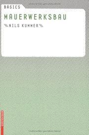 Tapa de Basics Mauerwerksbau (Basics)