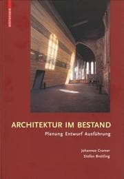 Tapa de Architecture in existing fabric