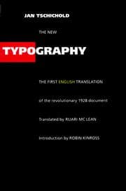 Tapa de Neue Typographie