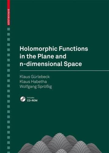 Tapa de Holomorphic functions in the plane and n-dimensional space
