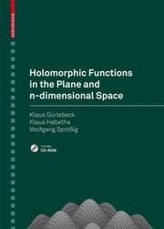 Tapa de Holomorphic functions in the plane and n-dimensional space