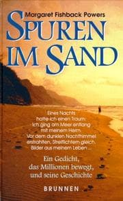 Tapa de Spuren im Sand. Ein Gedicht, das Millionen bewegt, und seine Geschichte