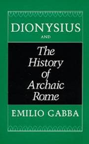 Tapa de Dionysius and The history of archaic Rome