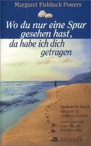 Tapa de Wo du nur eine Spur gesehen hast, da habe ich dich getragen