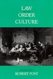 Tapa de Law and the order of culture