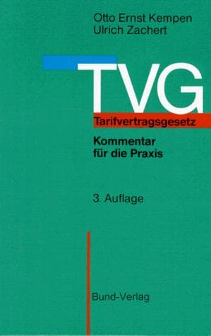 Tapa de Tarifvertragsgesetz