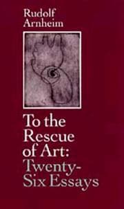Tapa de To the Rescue of Art