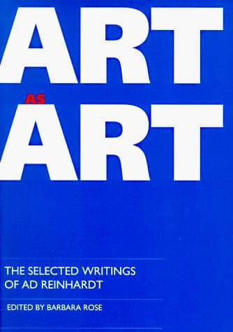 Tapa de Art as Art