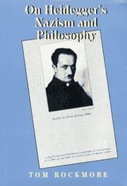 Tapa de On Heidegger's Nazism and philosophy