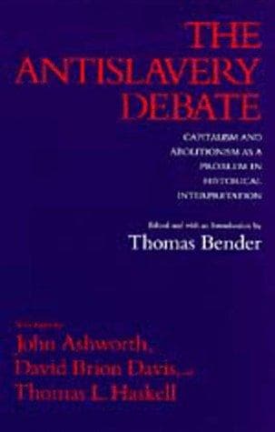 Tapa de The Antislavery debate