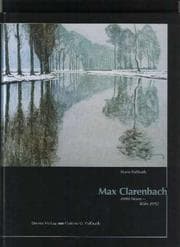 Tapa de Max Clarenbach. 1880 Neuss - Köln 1952