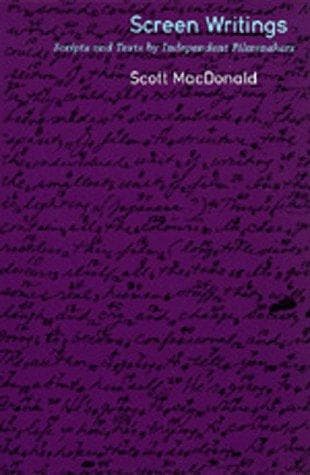 Tapa de Screen writings