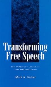 Tapa de Transforming Free Speech