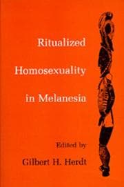 Tapa de Ritualized Homosexuality in Melanesia