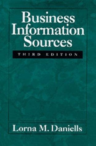 Tapa de Business information sources