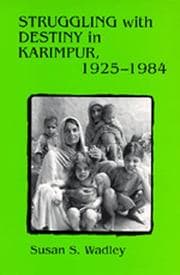 Tapa de Struggling with destiny in Karimpur, 1925-1984