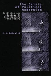 Tapa de The crisis of political modernism