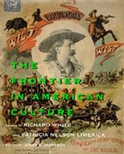 Tapa de The frontier in American culture