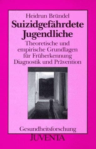Tapa de Suizidgefährdete Jugendliche