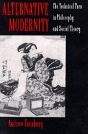 Tapa de Alternative modernity