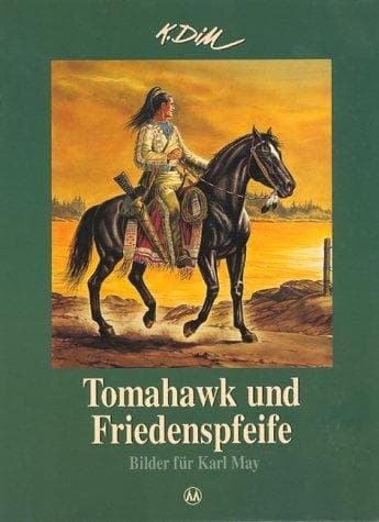 Tapa de Tomahawk und Friedenspfeife