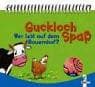 Tapa de Guckloch- Spaß. Wer lebt auf dem Bauernhof?