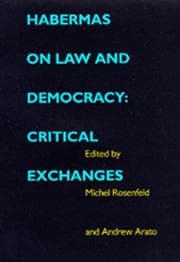 Tapa de Habermas on law and democracy
