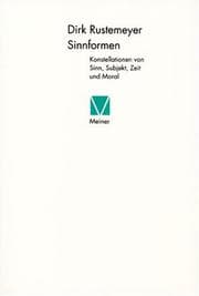Tapa de Sinnformen. Konstellationen von Sinn, Subjekt, Zeit und Moral