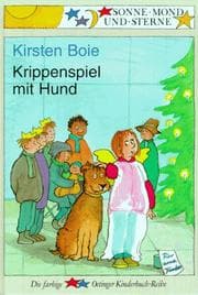 Tapa de Krippenspiel mit Hund. .