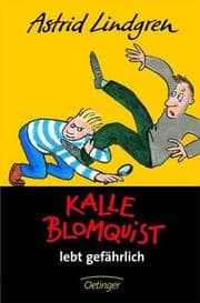 Tapa de Mästerdetektiven Blomkvist lever farligt