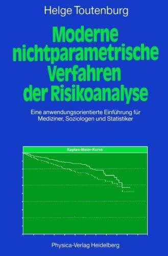 Tapa de Moderne nichtparametrische Verfahren der Risikoanalyse