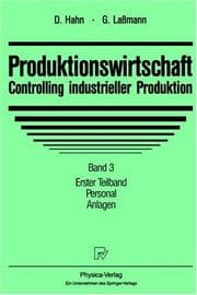 Tapa de Produktionswirtschaft - Controlling Industrieller Produktion : Band 3/1