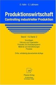 Tapa de Produktionswirtschaft - Controlling Industrieller Produktion