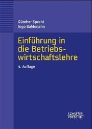 Tapa de Einführung in die Betriebswirtschaftslehre