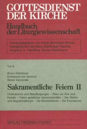 Tapa de Sakramentliche Feiern II