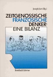 Tapa de Zeitgenössische französische Denker. Eine Bilanz