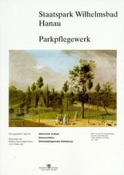 Tapa de Staatspark Wilhelmsbad Hanau Parkpflegewerk
