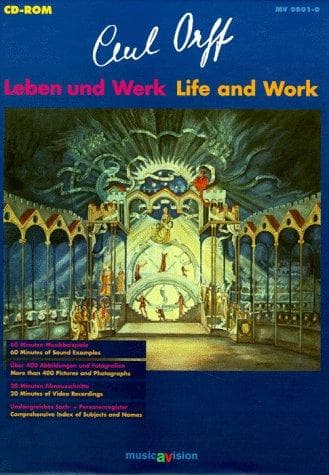 Tapa de Carl Orff Life/work:cd-rom/windows