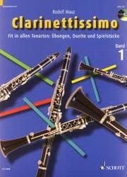 Tapa de Clarinettissimo Vol. 1 Book/CD