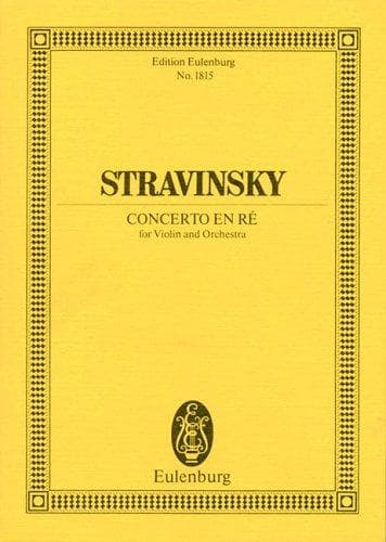Tapa de Concerto in D minor
