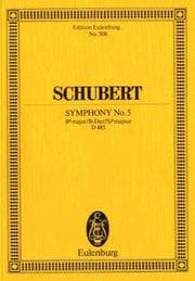 Tapa de Symphony No. 5 in B-flat Major, D 485