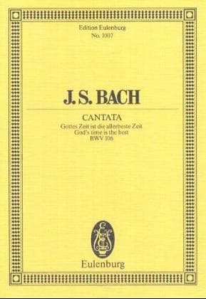 Tapa de Cantata No. 106, "Actus Tragicus"