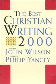 Tapa de The Best Christian Writing 2000