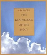 Tapa de The knowledge of the holy