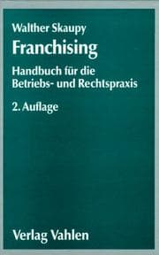 Tapa de Franchising. Handbuch für die Betriebs- und Rechtspraxis