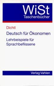 Tapa de Deutsch für Ökonomen. Lehrbeispiele für Sprachbeflissene.