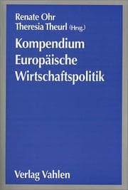 Tapa de Kompendium Europäische Wirtschaftspolitik